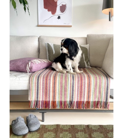Kuscheldecke SANTA CRUZ - Wolldecke, Merino Decke Bronte by Moon Schafwolldecke warme Woll Decken Sofa wohndecke kaufen