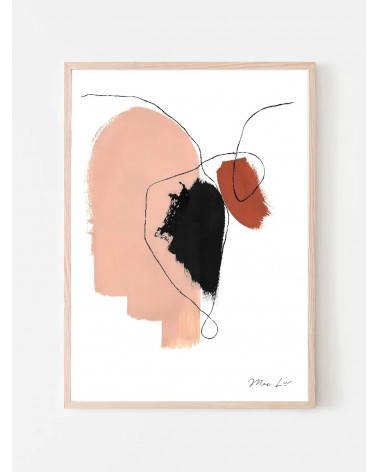 Inhale - Art Print Mia Liv office poster art prints poster shop stores wallart art poster designer