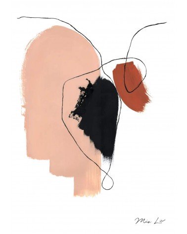 Inhale - Poster Mia Liv online bestellen shop store kunstdrucke kaufen wandposter artposter kunstposter cool unique