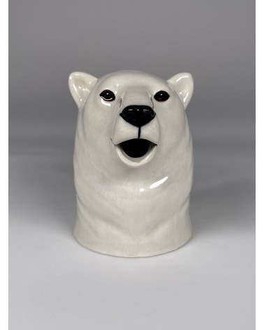 Small milk jug - Polar Bear Quail Ceramics small pitcher coffee mini milk jugs