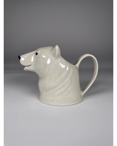 Small milk jug - Polar Bear Quail Ceramics small pitcher coffee mini milk jugs