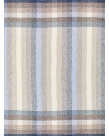 Plaid per divano WOODALE Blu - Coperta pura lana vergine Bronte by Moon plaid per divano in lana coperta morbida letto matrim...