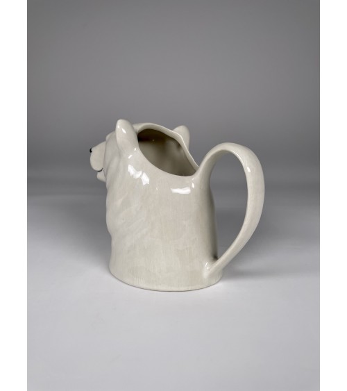 Small milk jug - Polar Bear Quail Ceramics small pitcher coffee mini milk jugs