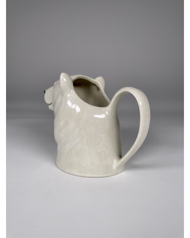 Small milk jug - Polar Bear Quail Ceramics small pitcher coffee mini milk jugs