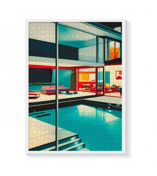 Splash - Puzzle 1000 pièces pour adulte Piece & Love jeu de puzzle design original moderne cool