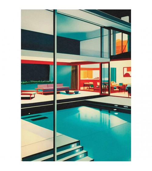 Splash - Puzzle 1000 pièces pour adulte Piece & Love jeu de puzzle design original moderne cool