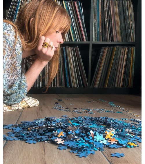 Fish-moi la paix - Puzzle 1000 pièces pour adulte Piece & Love jeu de puzzle design original moderne cool