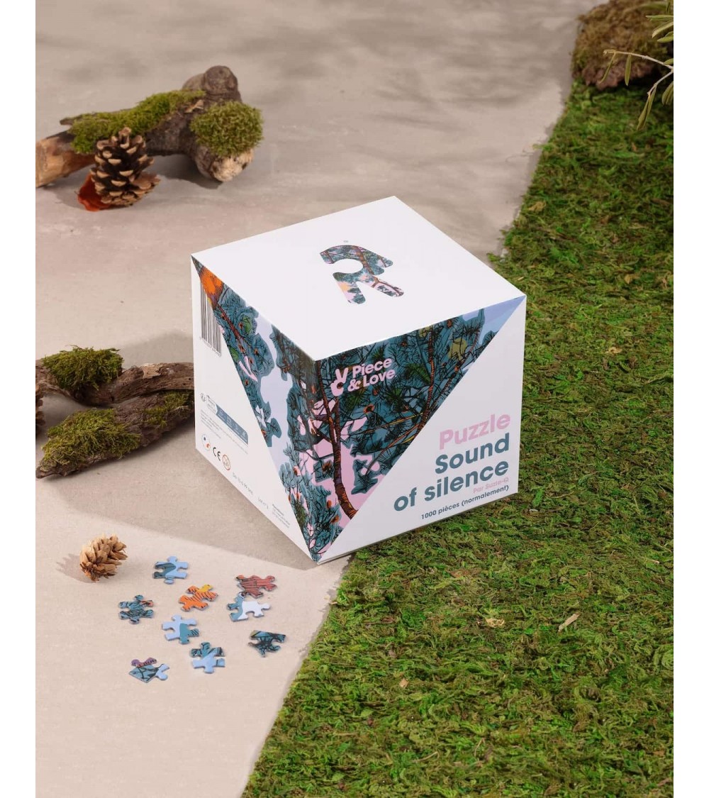 Sound of silence - 1000-piece jigsaw puzzle for adults Piece & Love art puzzle jigsaw adult picture puzzles