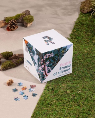 Sound of silence - Puzzle 1000 pièces pour adulte Piece & Love jeu de puzzle design original moderne cool