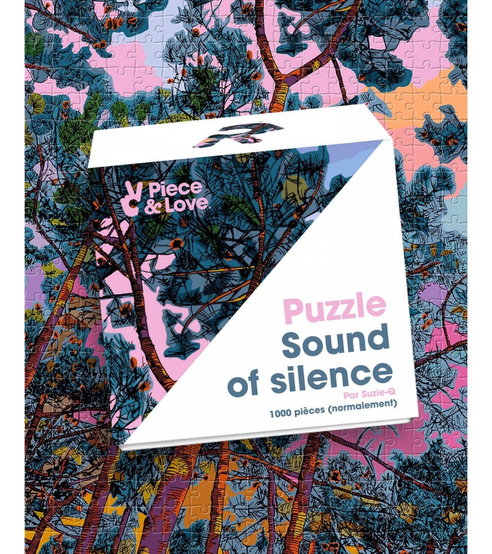 Sound of silence - 1000-piece jigsaw puzzle for adults Piece & Love art puzzle jigsaw adult picture puzzles