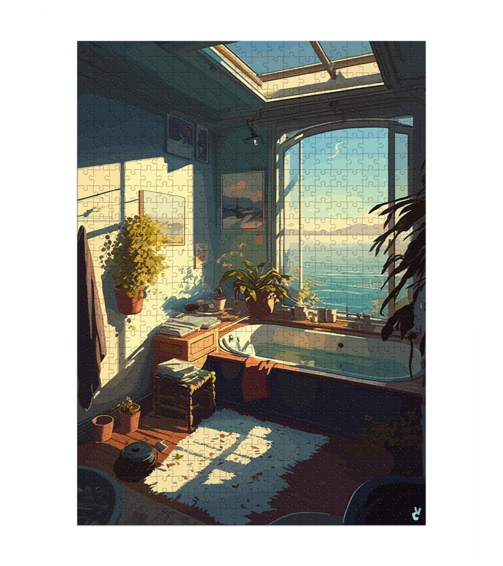 Bain Voyons - Puzzle 1000 Teile für Erwachsene Piece & Love  coole lustige schöne puzzle kaufen shönes motiv