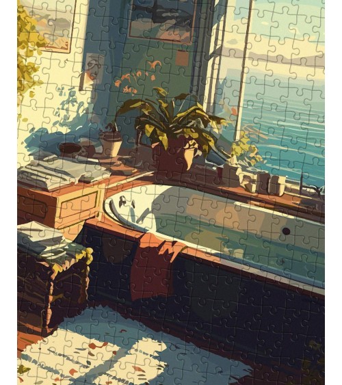 Bain Voyons - Puzzle 1000 Teile für Erwachsene Piece & Love  coole lustige schöne puzzle kaufen shönes motiv