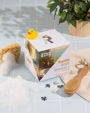 Bain Voyons - Puzzle 1000 Teile für Erwachsene Piece & Love  coole lustige schöne puzzle kaufen shönes motiv