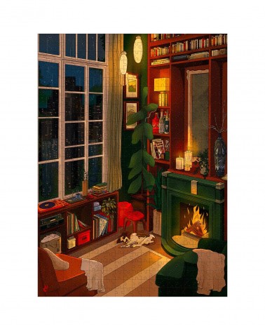 00h10 - Puzzle 1000 pièces pour adulte Piece & Love jeu de puzzle design original moderne cool