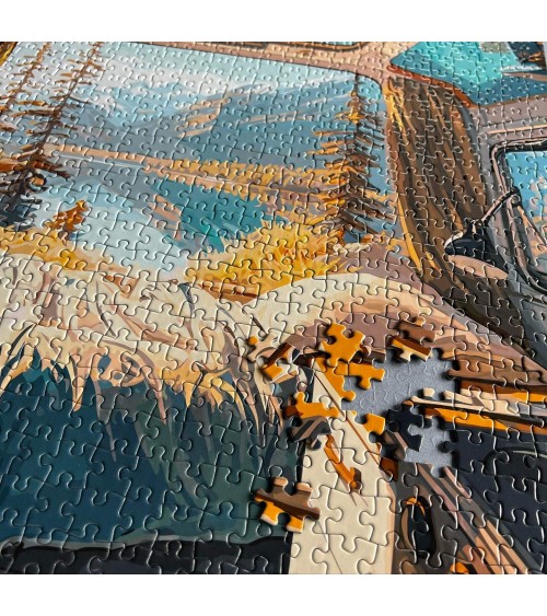 Van Life - Puzzle 1000 pezzi per adulti Piece & Love Kitatori