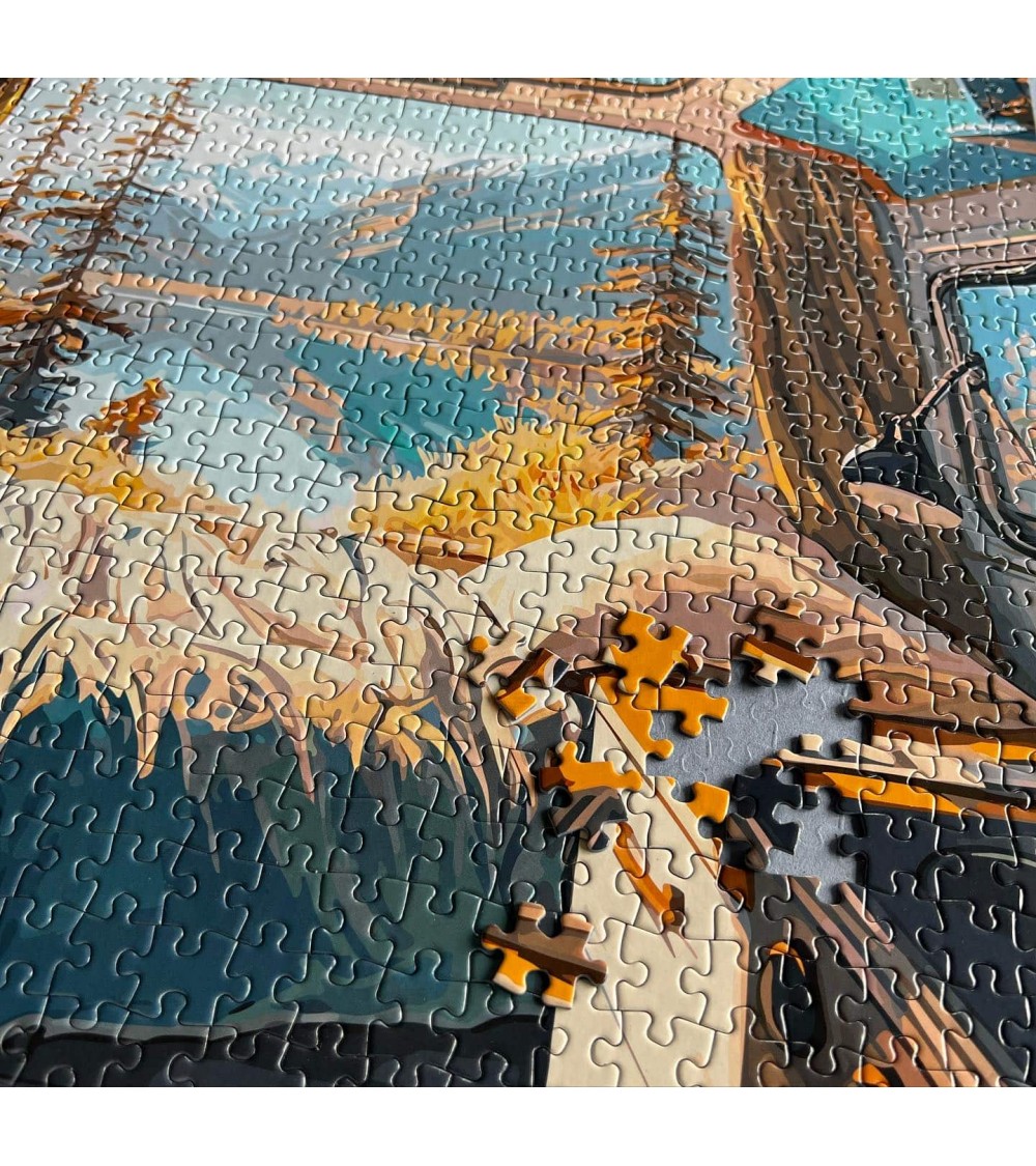 Van Life - Puzzle 1000 pièces pour adulte Piece & Love jeu de puzzle design original moderne cool