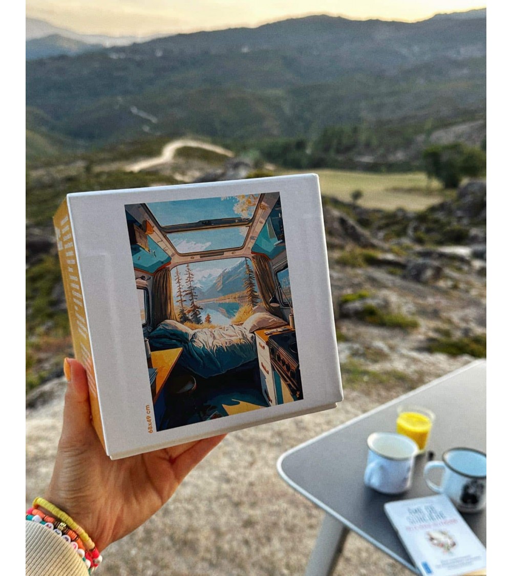 Van Life - Puzzle 1000 pièces pour adulte Piece & Love jeu de puzzle design original moderne cool