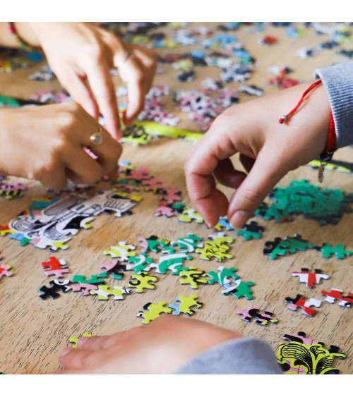 Planté de baton - Puzzle 1000 Teile für Erwachsene Piece & Love  coole lustige schöne puzzle kaufen shönes motiv