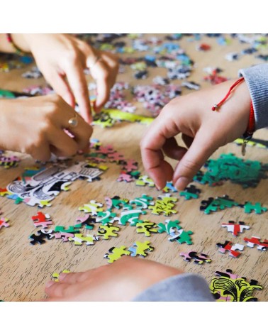 Planté de baton - Puzzle 1000 Teile für Erwachsene Piece & Love  coole lustige schöne puzzle kaufen shönes motiv