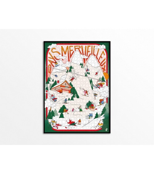 Planté de baton - Puzzle 1000 Teile für Erwachsene Piece & Love  coole lustige schöne puzzle kaufen shönes motiv