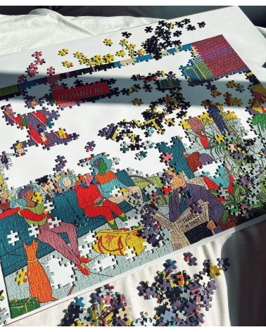 Station by Simon Bailly - Puzzle 1000 pièces pour adulte Piece & Love jeu de puzzle design original moderne cool