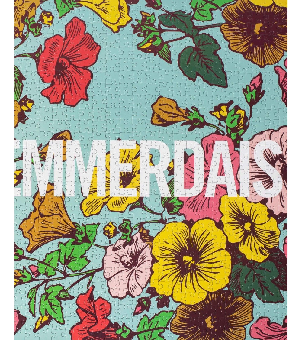 Je m'emmerdais - 1000-piece jigsaw puzzle for adults Piece & Love art puzzle jigsaw adult picture puzzles