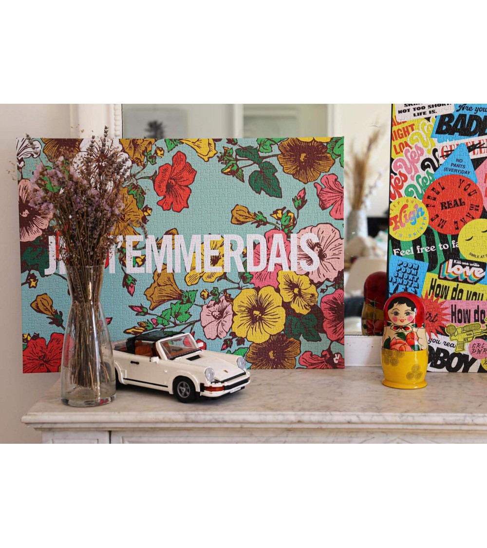 Je m'emmerdais - 1000-piece jigsaw puzzle for adults Piece & Love art puzzle jigsaw adult picture puzzles