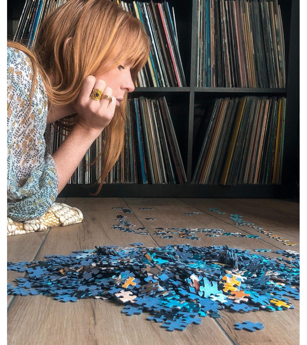 Bored as fuck - Puzzle 1000 pièces pour adulte Piece & Love jeu de puzzle design original moderne cool