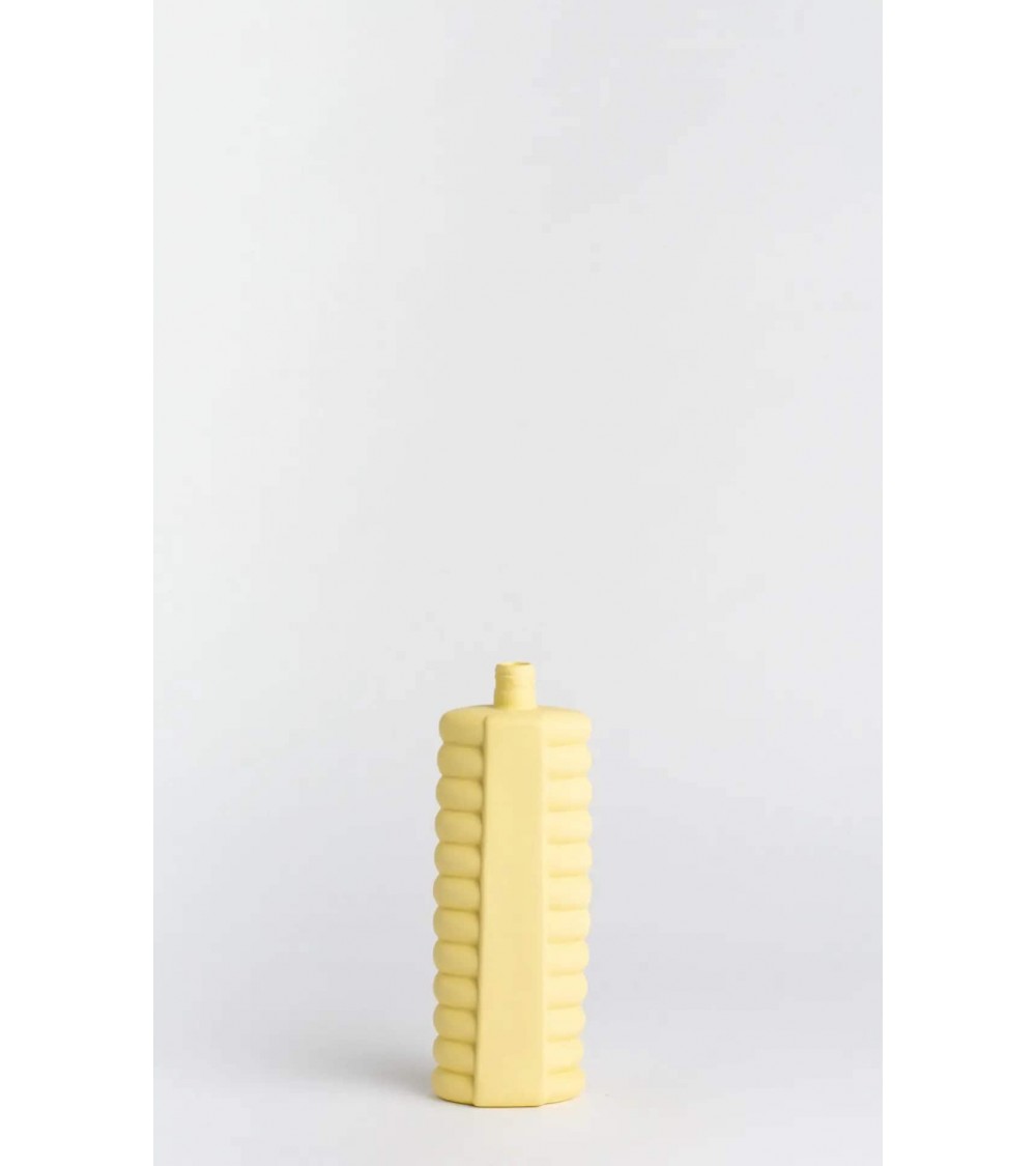 Bottle Vase 10 Fresh yellow - Modern Porcelain Flower Vase Foekje Fleur table flower living room vase kitatori switzerland