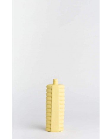 Bottle Vase 10 Fresh yellow - Modern Porcelain Flower Vase Foekje Fleur table flower living room vase kitatori switzerland