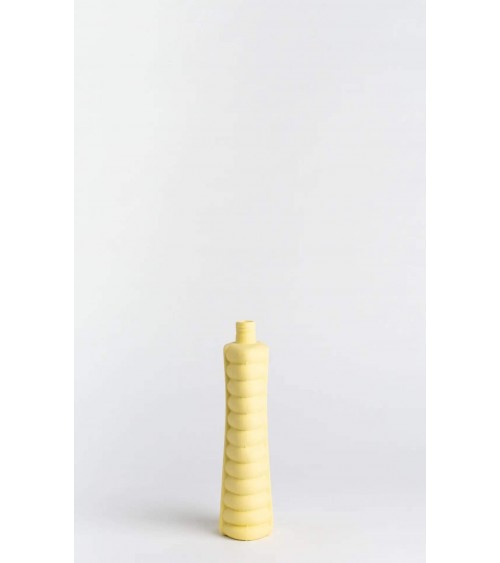Bottle Vase 10 Fresh yellow - Modern Porcelain Flower Vase Foekje Fleur table flower living room vase kitatori switzerland