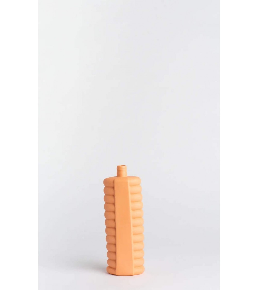 Bottle Vase 10 Arancione - Vaso da fiori in porcellana Foekje Fleur vasi eleganti per interni per fiori decorativi design kit...