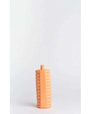 Bottle Vase 10 Arancione - Vaso da fiori in porcellana Foekje Fleur vasi eleganti per interni per fiori decorativi design kit...