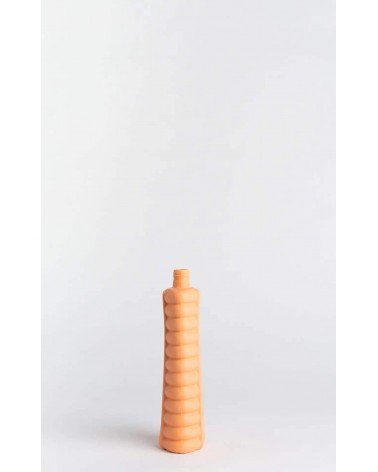 Bottle Vase 10 Arancione - Vaso da fiori in porcellana Foekje Fleur vasi eleganti per interni per fiori decorativi design kit...
