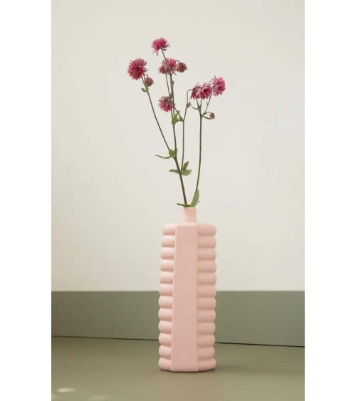 Bottle Vase 10 Rosa - Vaso da fiori in porcellana Foekje Fleur vasi eleganti per interni per fiori decorativi design kitatori...