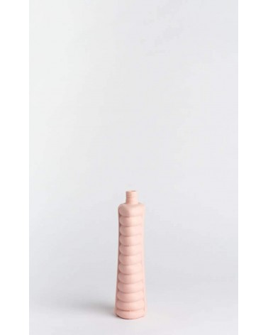 Bottle Vase 10 Pink - Modern Porcelain Flower Vase Foekje Fleur table flower living room vase kitatori switzerland