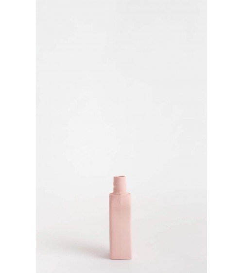 Bottle Vase 12 Powder Pink - Modern Porcelain Flower Vase Foekje Fleur table flower living room vase kitatori switzerland