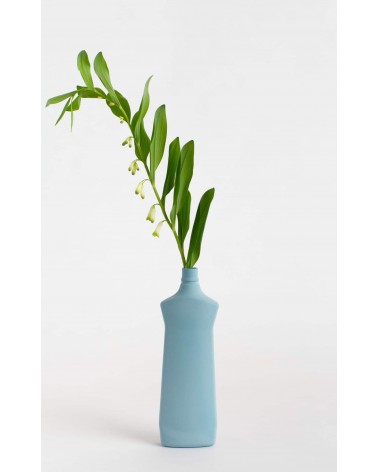 Bottle Vase 1 Blu chiaro - Vaso da fiori in porcellana Foekje Fleur vasi eleganti per interni per fiori decorativi design kit...