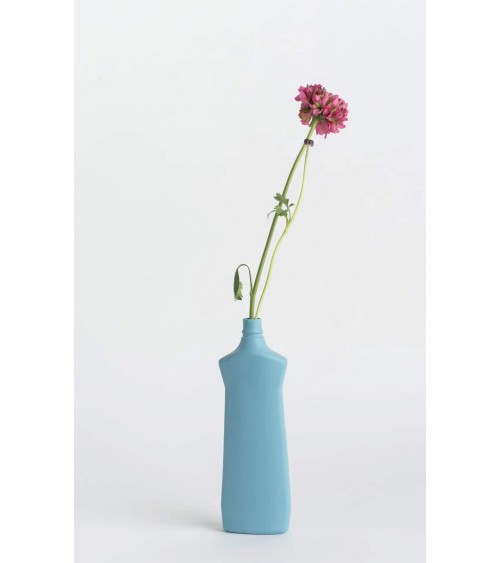 Bottle Vase 1 Blu chiaro - Vaso da fiori in porcellana Foekje Fleur vasi eleganti per interni per fiori decorativi design kit...