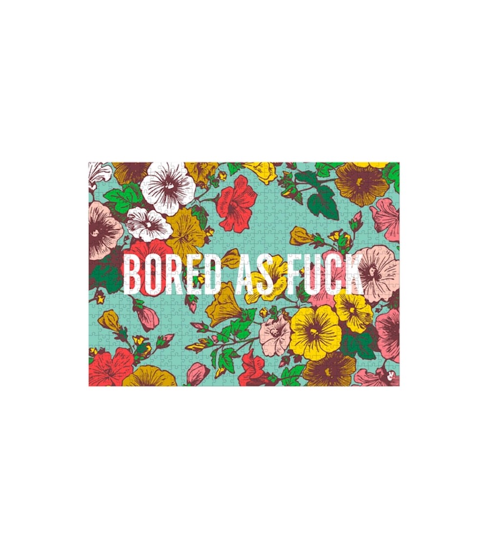 Bored as fuck - Puzzle 1000 pezzi per adulti Piece & Love Kitatori