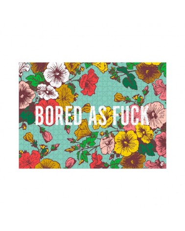 Bored as fuck - Puzzle 1000 pezzi per adulti Piece & Love Kitatori