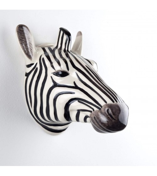 Zebra - Keramik Wandvase Quail Ceramics vasen deko blumenvase blume vase design dekoration spezielle schöne kitatori schweiz ...