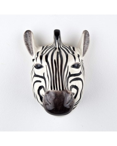 Zebra - Vaso da parete Quail Ceramics vasi eleganti per interni per fiori decorativi design kitatori svizzera
