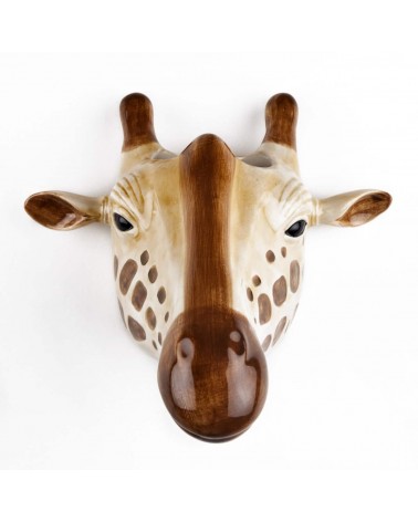 Giraffe - Keramik Wandvase Quail Ceramics vasen deko blumenvase blume vase design dekoration spezielle schöne kitatori schwei...