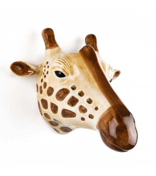 Giraffe - Keramik Wandvase Quail Ceramics vasen deko blumenvase blume vase design dekoration spezielle schöne kitatori schwei...