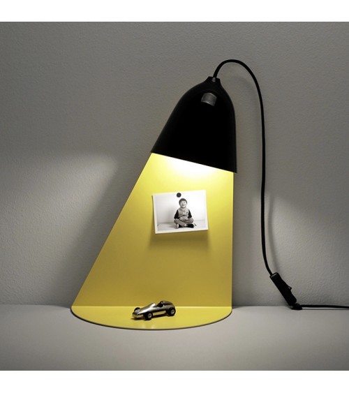 Light shelf - Noir profond - Applique murale & lampe de table ilsangisang design lampe de chevet murale originale intérieur
