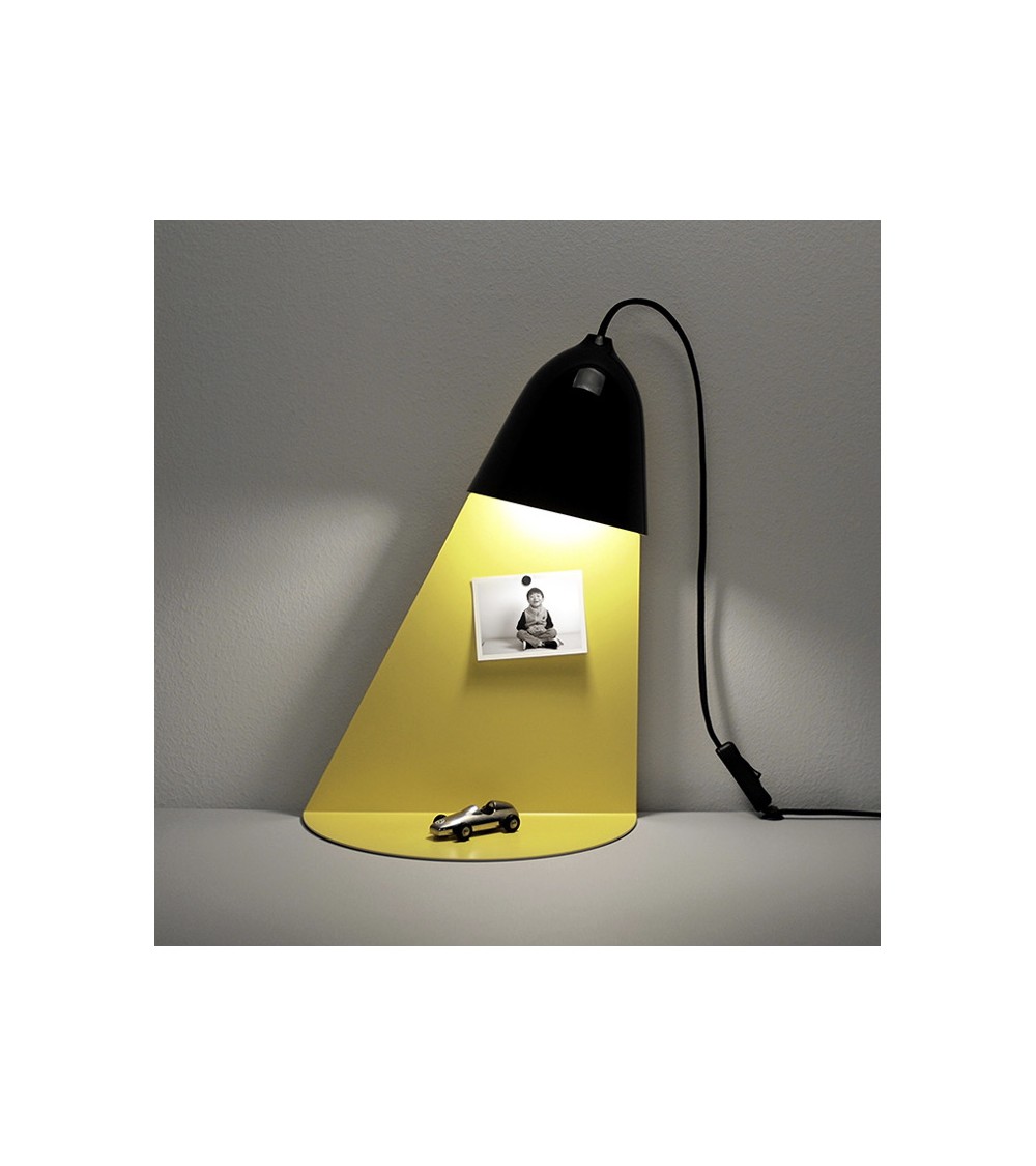 Light shelf - Nero Profondo - Lampada da parete e da tavolo ilsangisang lampade a muro design
