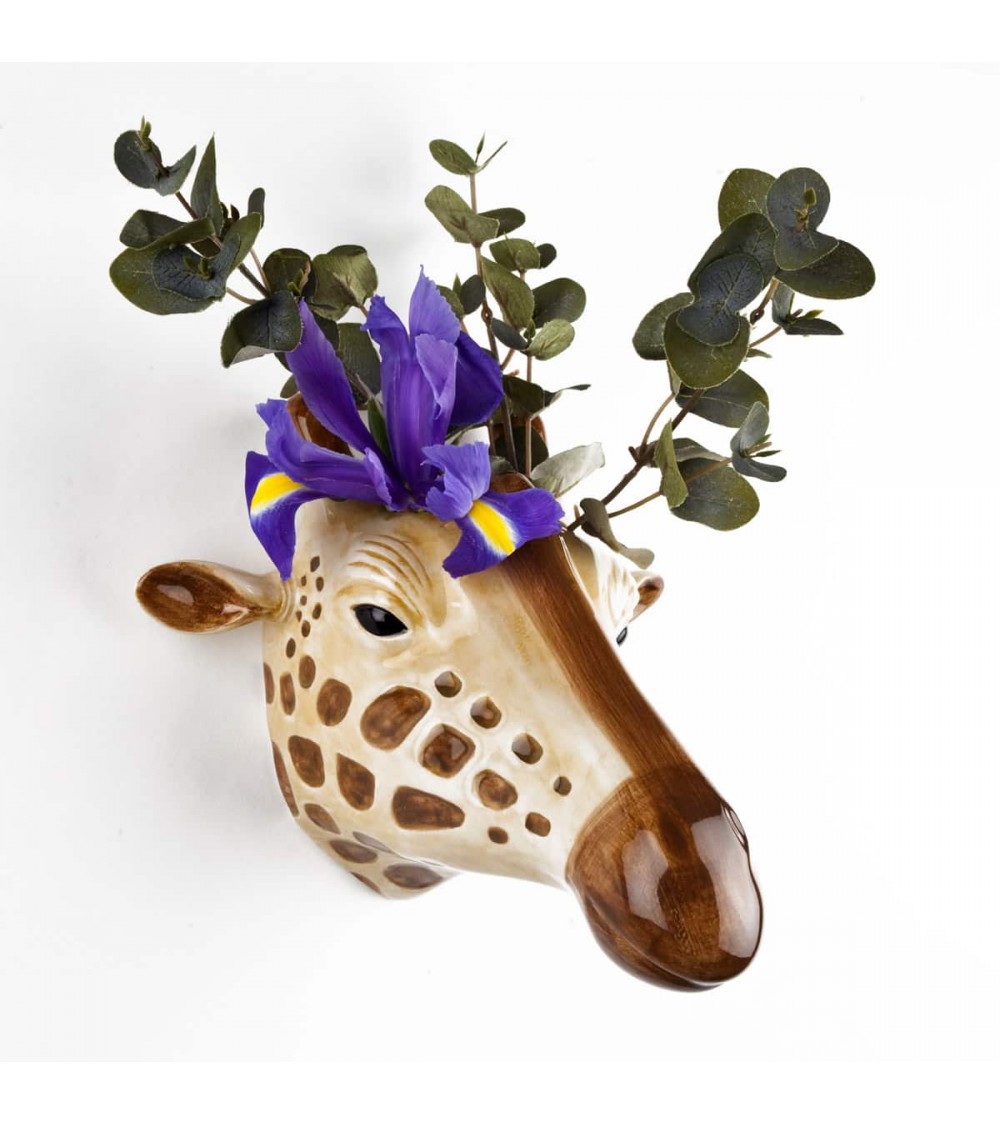 Giraffe - Keramik Wandvase Quail Ceramics vasen deko blumenvase blume vase design dekoration spezielle schöne kitatori schwei...