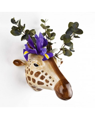 Giraffe - Keramik Wandvase Quail Ceramics vasen deko blumenvase blume vase design dekoration spezielle schöne kitatori schwei...