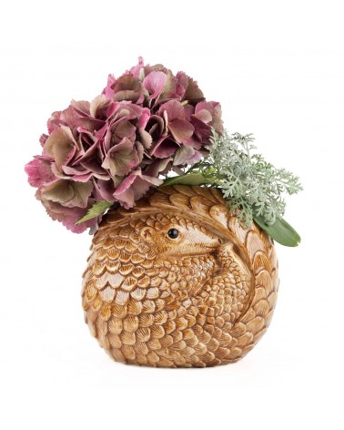 Pangolino - Vaso per fiori Quail Ceramics vasi eleganti per interni per fiori decorativi design kitatori svizzera